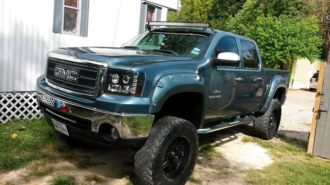 2008 Gmc Sierra 4x4 lifted 11 