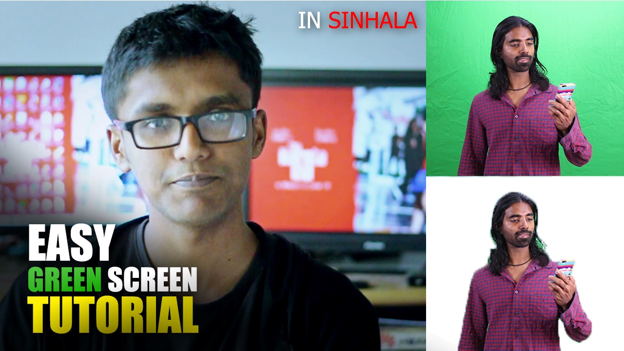 කොහොමද GREEN SCREEN අයින් කරන්නේ? [ After Effects Sinhala Tutorial ]