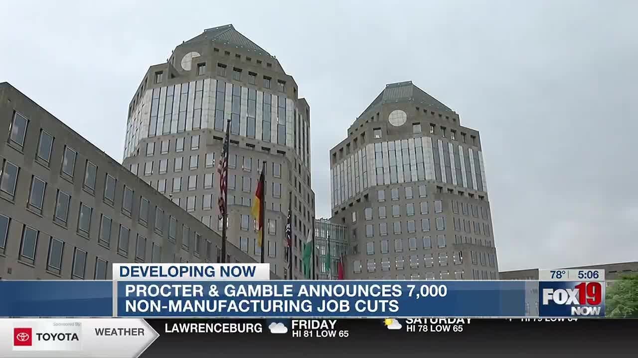 Procter & Gamble announces 7,000 non-manufacturing job cuts