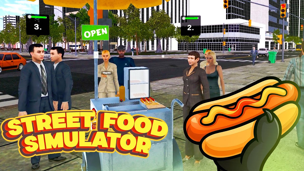 Street Food Simulator 🍔🌭 Running My First Food Truck! | No Commentary Long Gameplay