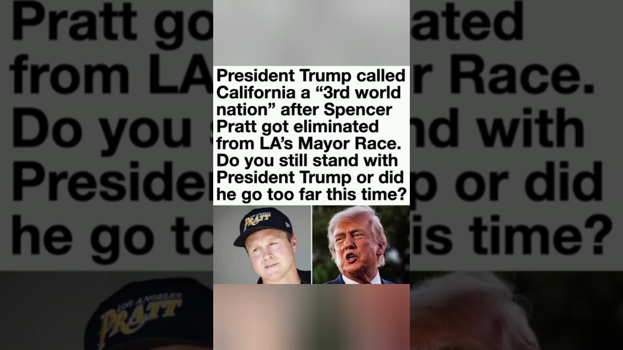 Trump calls California a 