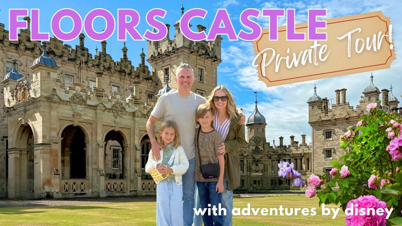 A ROYAL ESTATE | Touring the Duke's Home, Tea Reception, Shortbread Baking, Gardens | Scotland Vlog