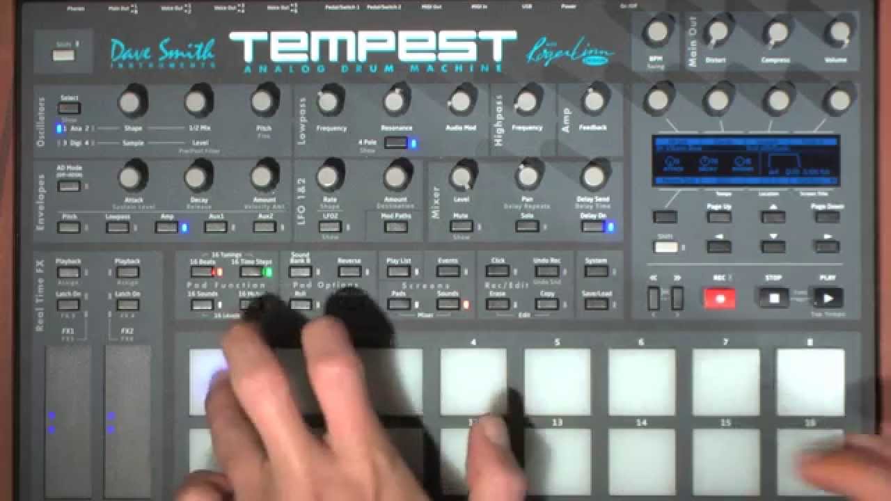 Tempest Tutorials: Designing Bass & Lead Sounds