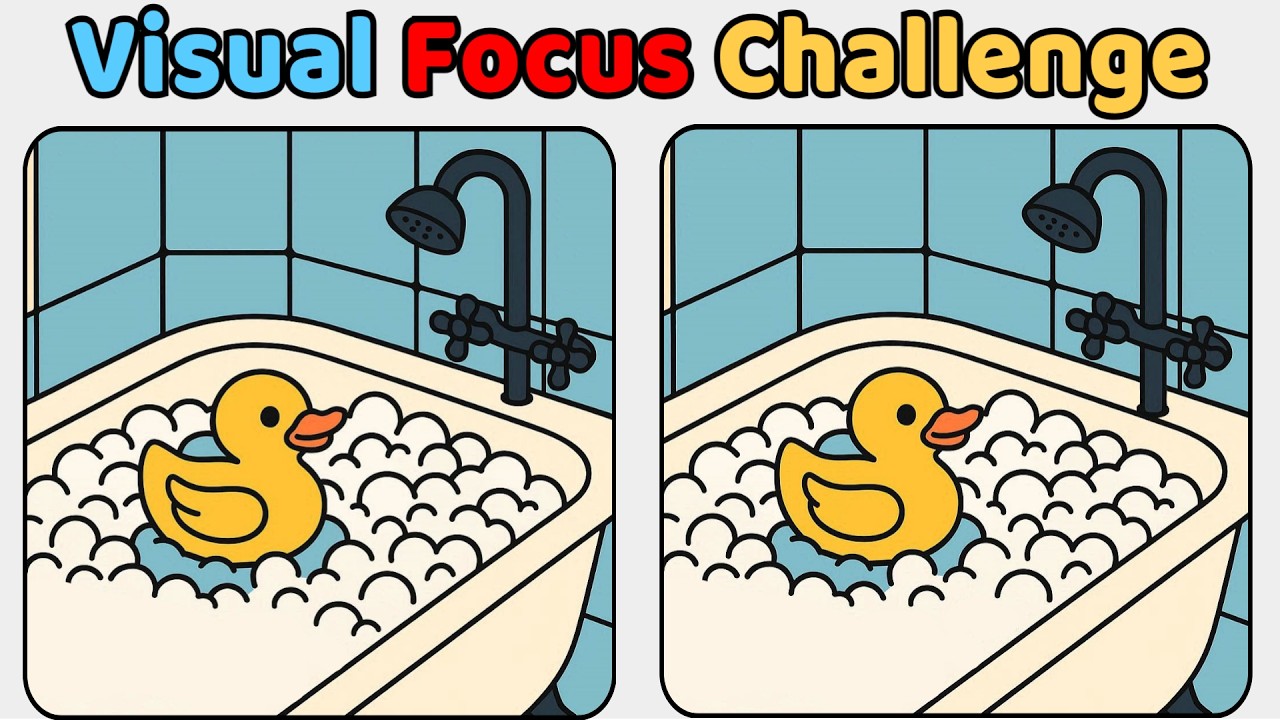 Spot The Difference : Visual Focus Challenge! [Find The Fifference]
