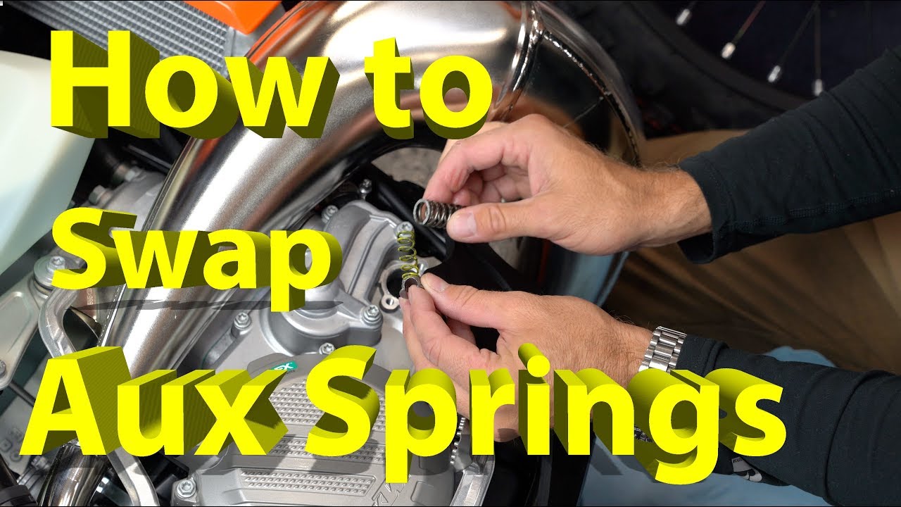 How to Swap Aux Power Valve Springs on KTM Dirt Bikes