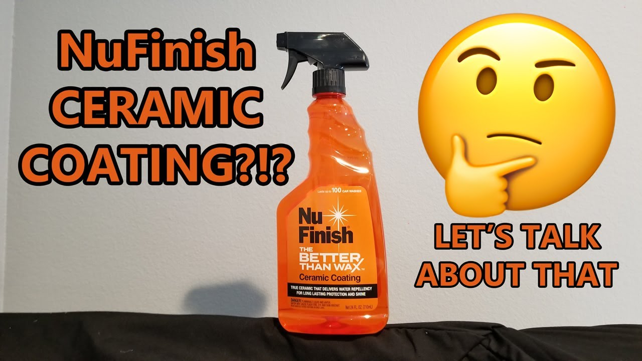 NuFinish Ceramic Coating - Worth the hype? Let's talk about that.