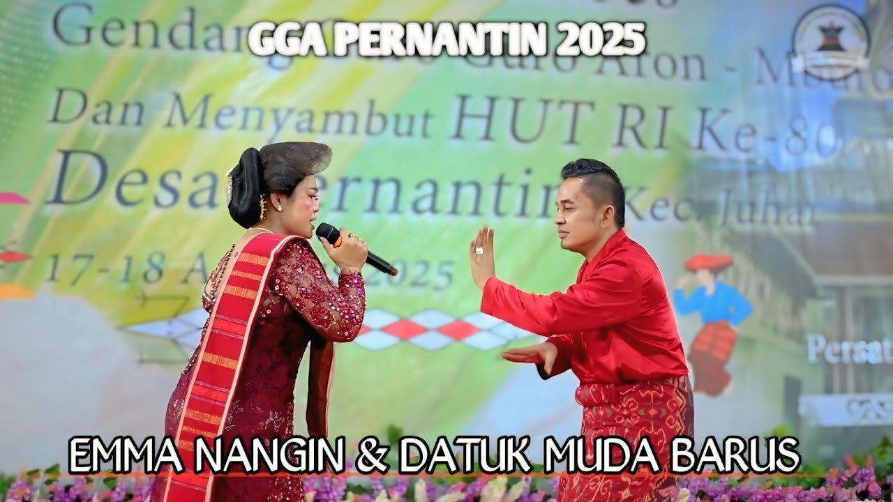 ADU PERKOLONG-KOLONG TERBARU 2025•KERJA TAHUN PERNANTIN 2025•DATUK MUDA BARUS•EMMA NANGIN