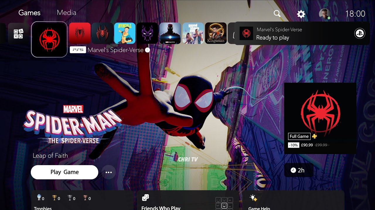 Тестирование игрового процесса MARVEL’S SPIDER-VERSE® | PS5 (концепция)
