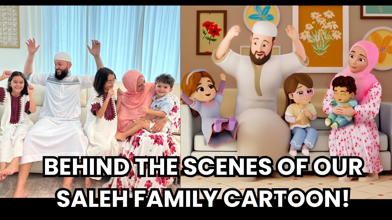 BEHIND THE SCENES OF OUR CARTOON SHOW