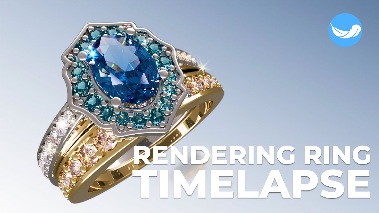 Timelapse: Rendering the ring in Light Tracer Render
