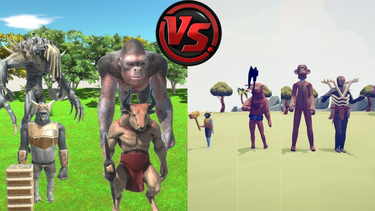 NEW ARBS VS TABS   GORO + SCOURGE + GHOR + MINOTAUR - MAP CREATOR - ARBS