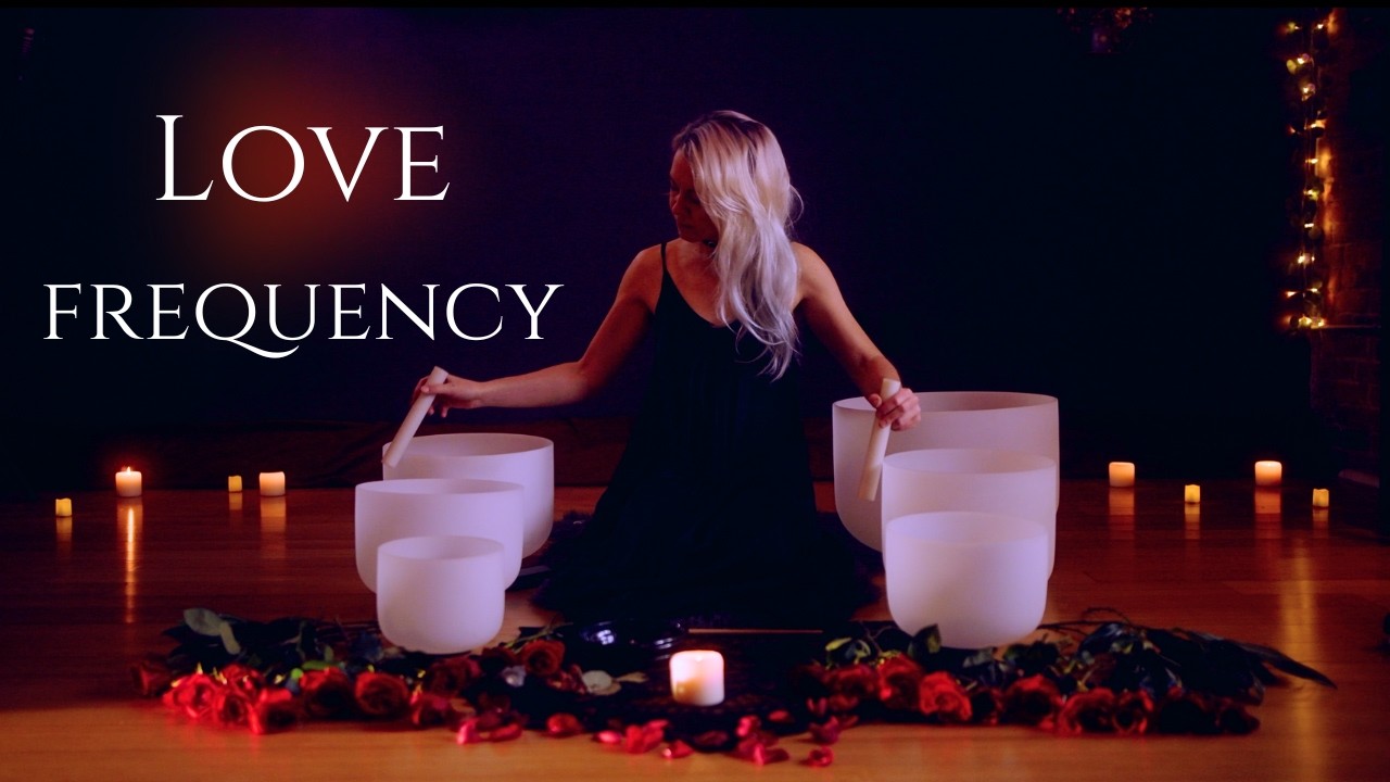 Love Frequency Sound Bath 💗 Attract Love & Open the Heart Chakra (1 Hour)