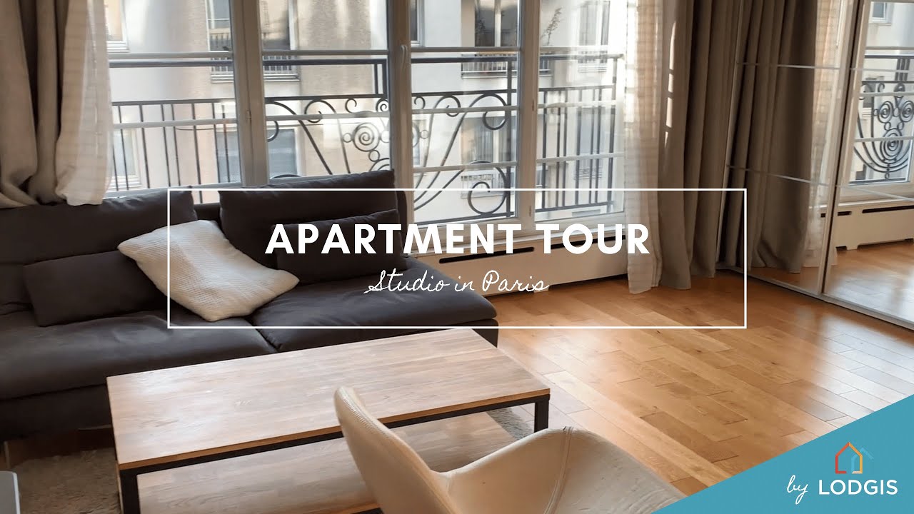 Apartment Tour // Furnished  34m2 in Paris – Ref : 11521010