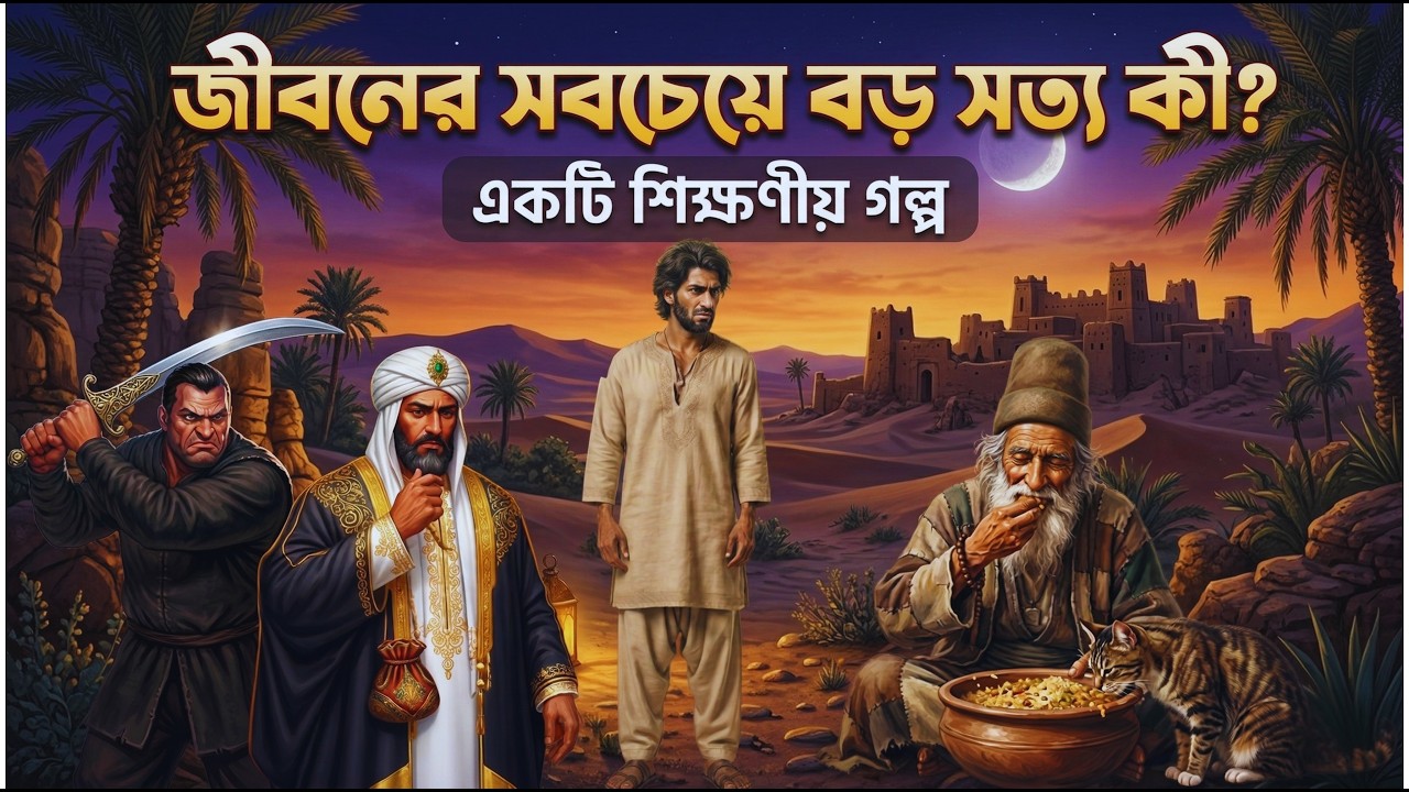নিজেকে চেনো | বাদশাহর তিনটি রহস্যময় প্রশ্ন | Islamic Golpo