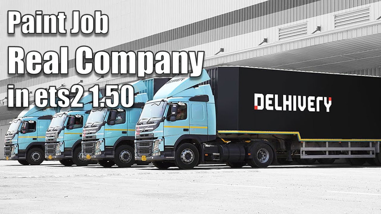 #Customizing  Paint Job for Euro Truck Simulator using Paint.net and Mod Studio 2.