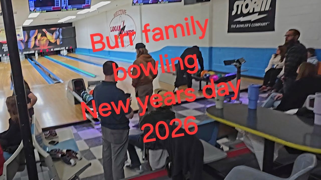 2026 new years day family bowling party. 