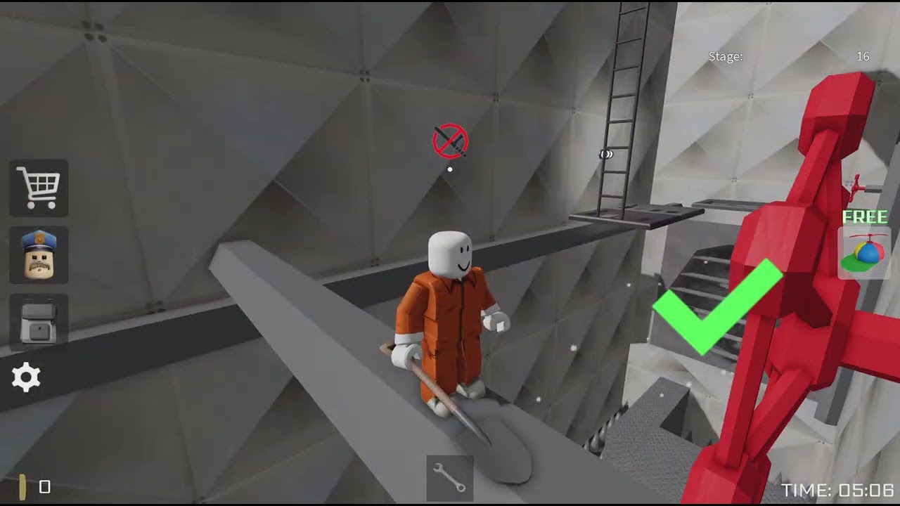 Getting number 1 on barrys prison run (easy mode)