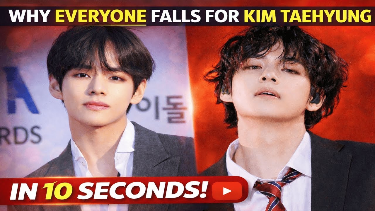 Why does veryone fall for BTS Kim Taehyung in seconds?