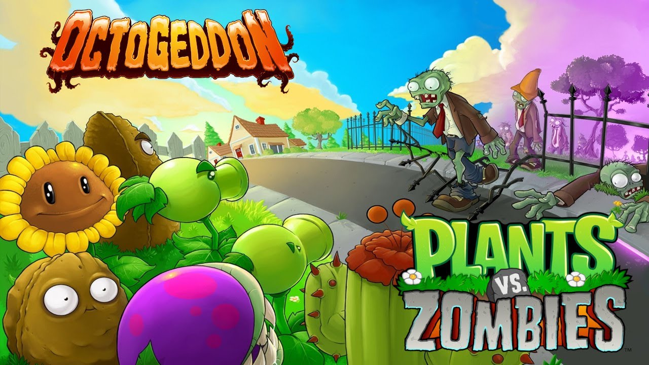 Plants vs Zombies and Octogeddon Comparison