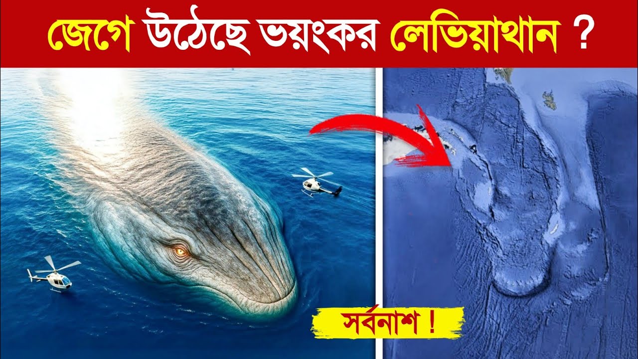 লেভিয়াথান ! সমুদ্রের ভয়ানক দানব জেগে উঠেছে ! 😱 || Deep Sea Creatures Mystery Explained