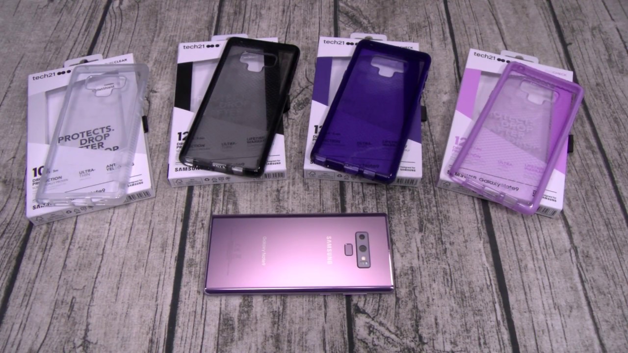 Samsung Galaxy Note 9 Tech21 Cases