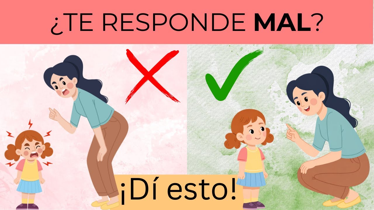 Si tu hijo te CONTESTA MAL al decirle que no, ¡DÍ ESTO!