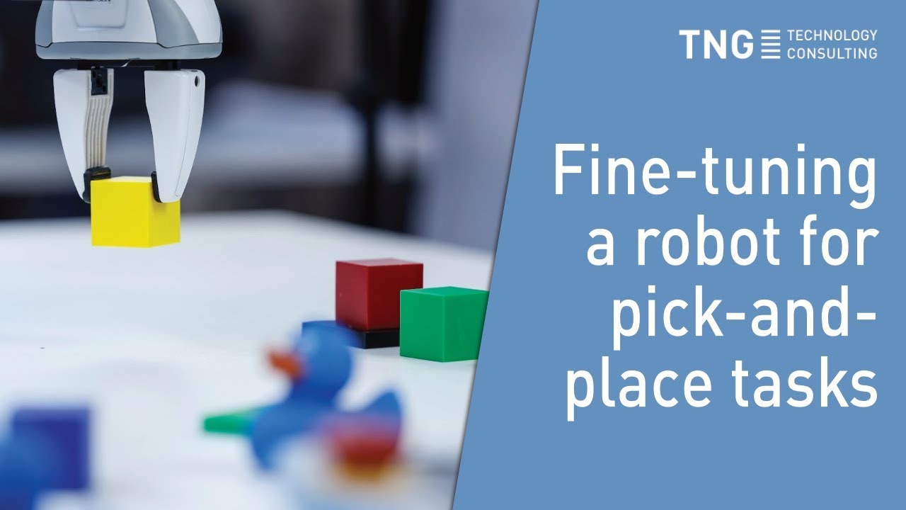 UR5 Robotic Arm | Fine-tuning a robot for pick-and-place tasks | TNG Technology Consulting