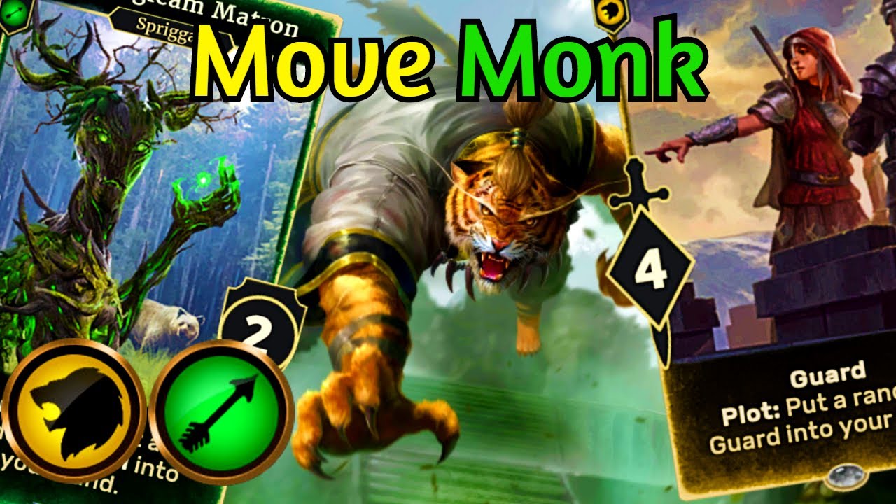 Legend! Aggro/Move Monk | The Elder Scrolls Legends