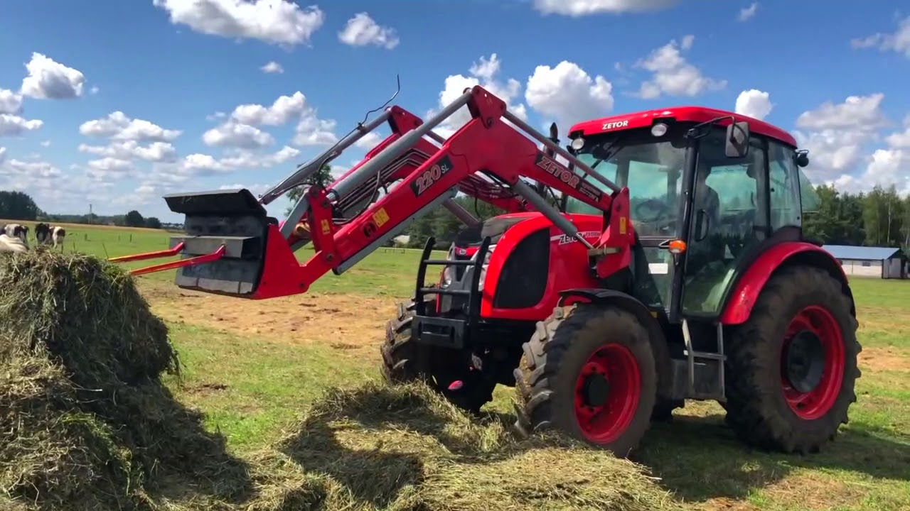 ☆ Zetor w Akcji ☆ Kupno Rur Stalowych ☆ Dawanie Trawy Krowom ☆ Zetor Proxima 85 ㋡