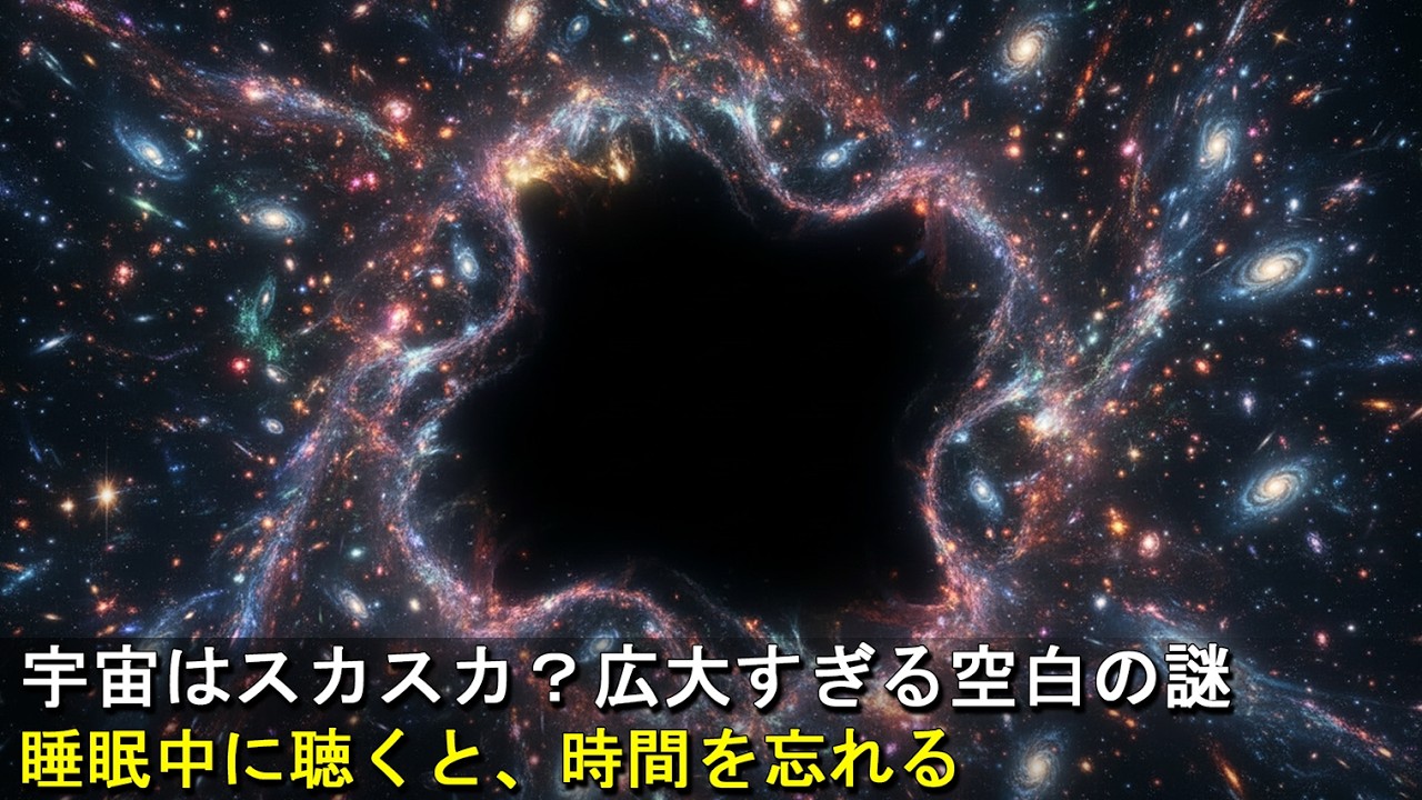 [睡眠ドキュメンタリー] ぜ宇宙はほとんど空っぽなのか？