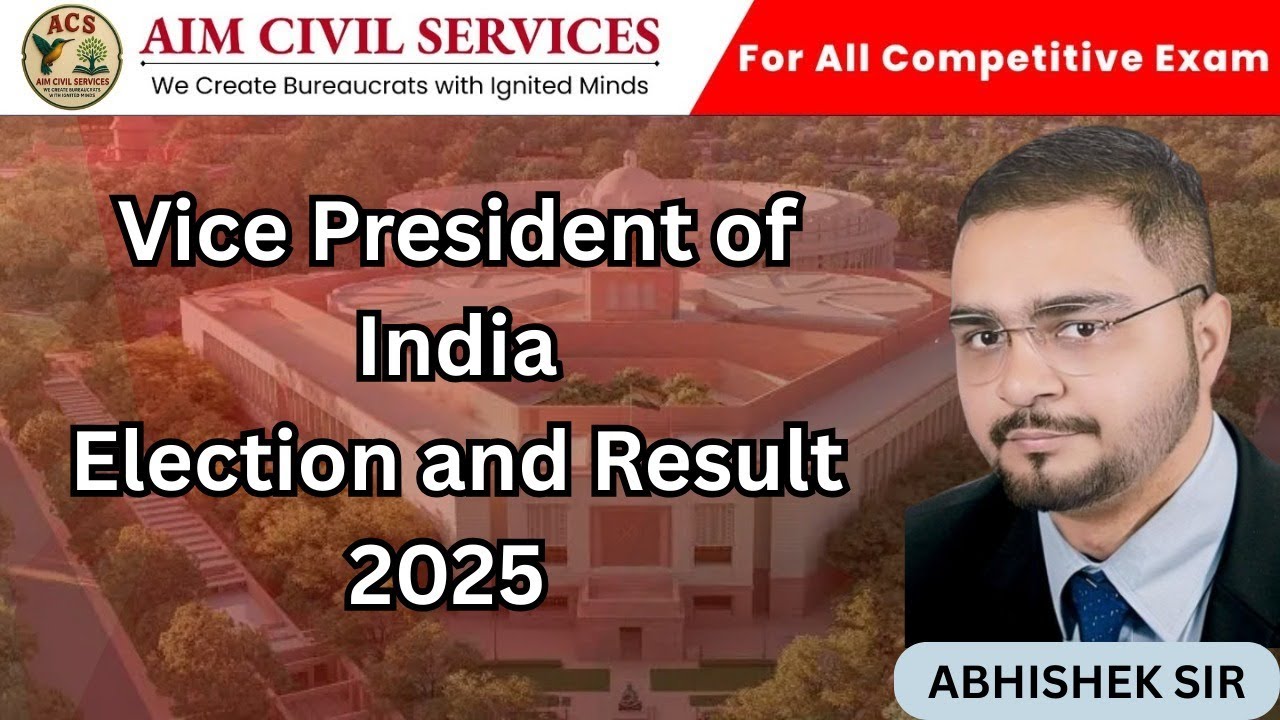 All About India&rsquo;s Vice President & CP Radhakrishnan | Must-Know