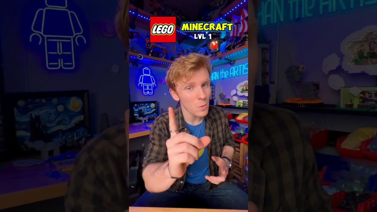 How to build LEGO MINECRAFT Like a pro&hellip; #shorts