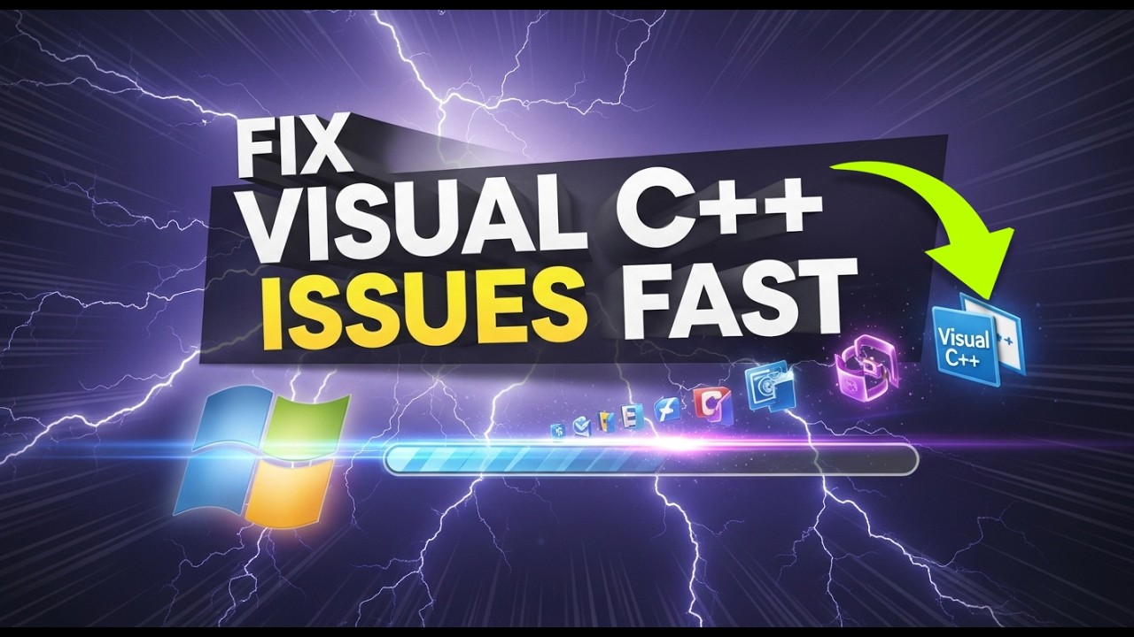 Download and Install Visual C++ Redistributable & Fix App Errors FAST