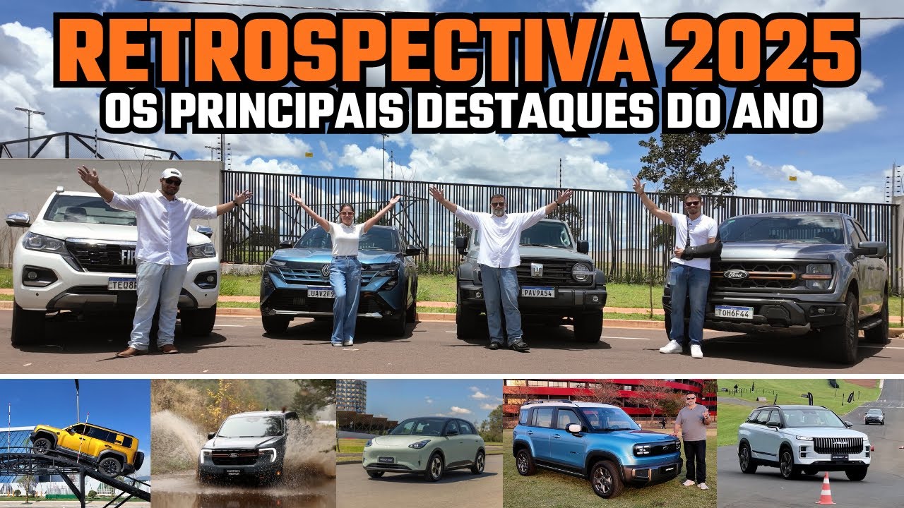 RETROSPECTIVA 2025 - o ano em que o mercado automotivo virou a chave no Brasil