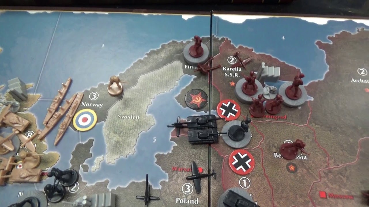 Геймплей юбилейного издания Axis and Allies