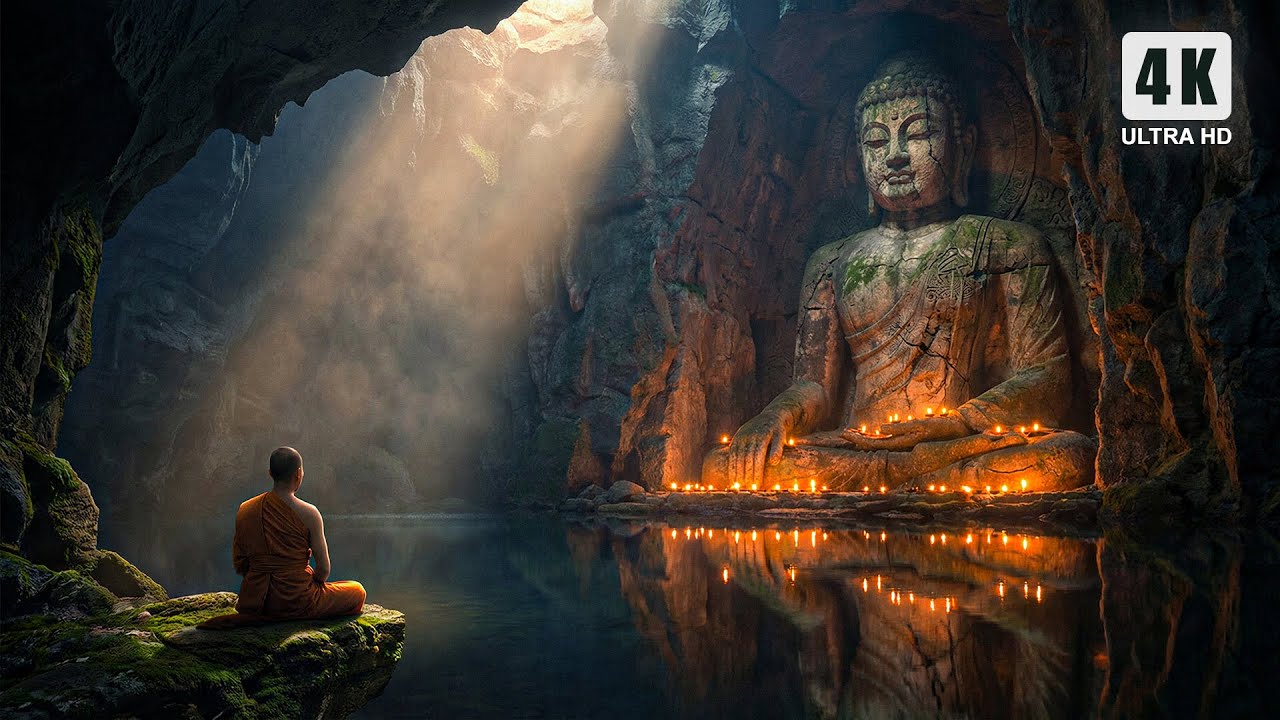Healing Sanctuary - Tibetan Healing Music - Ethereal Meditative Ambient Music (4K)