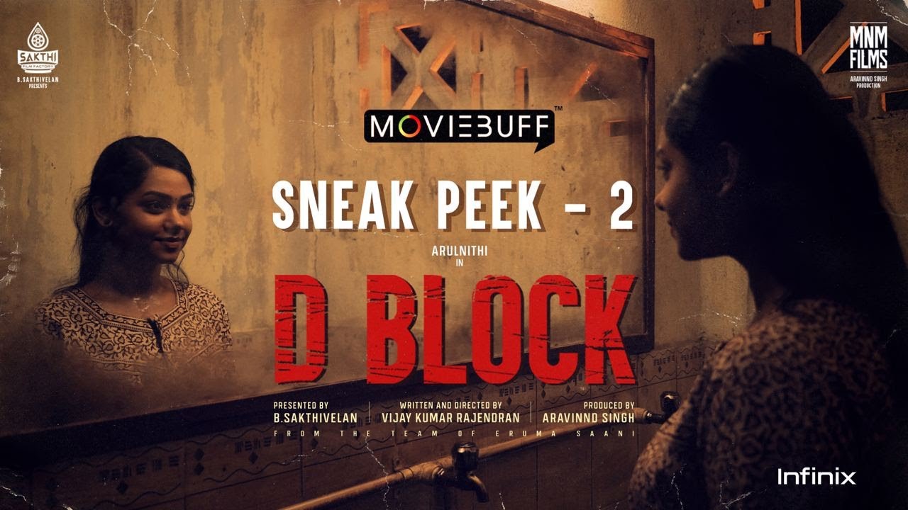 D Block - Sneak Peek | Arulnithi | Avantika | Eruma Saani Vijay | Kaushik Krish | @infinixindia