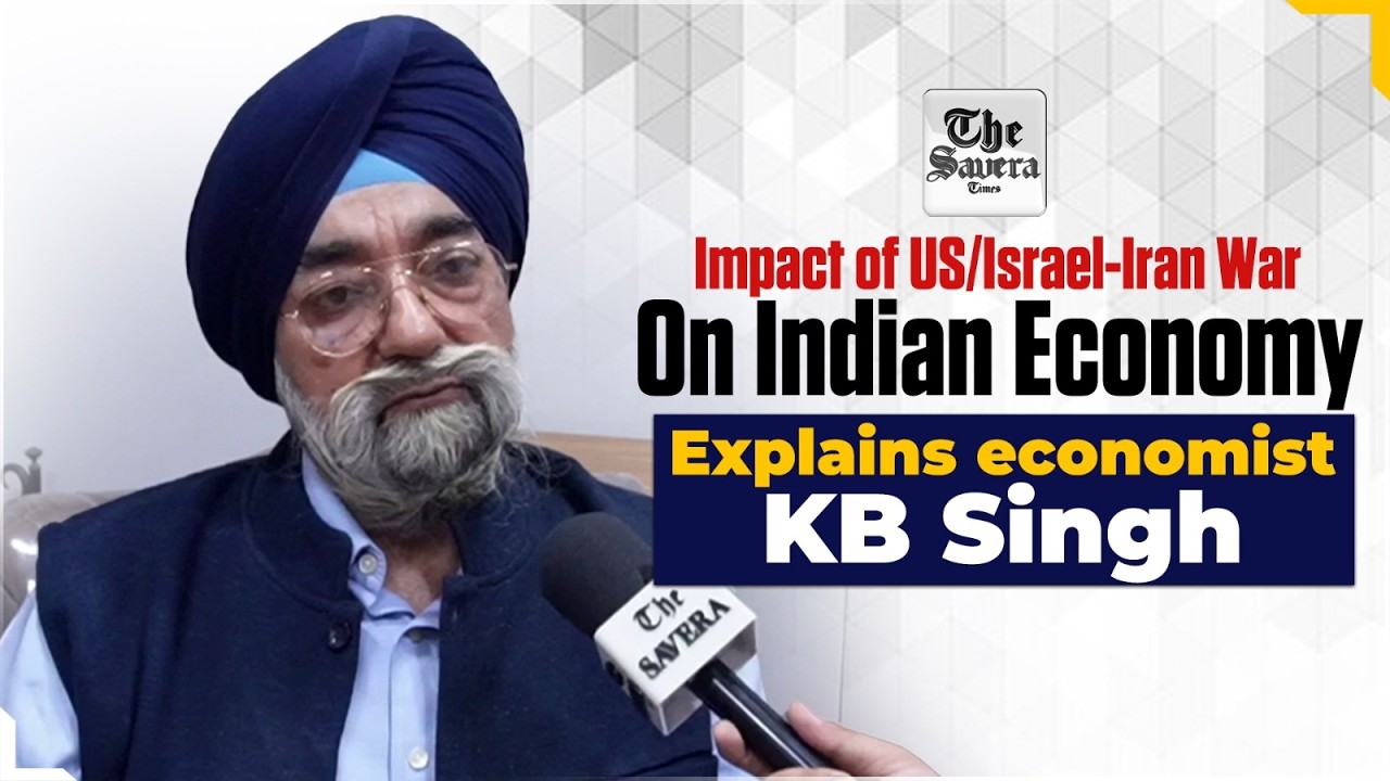 Impact of US/Israel-Iran War on Indian Economy, Explains economist KB Singh