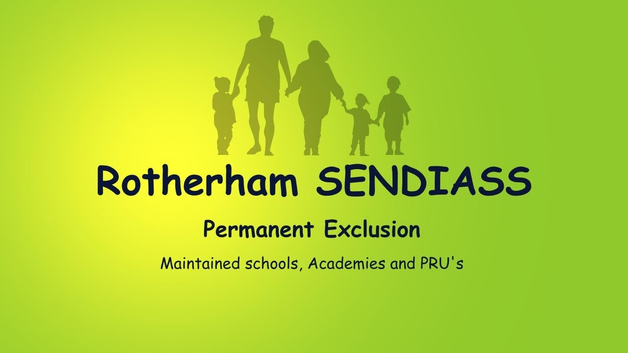 Permanent Exclusions from Maintained schools, Academies and PRU's