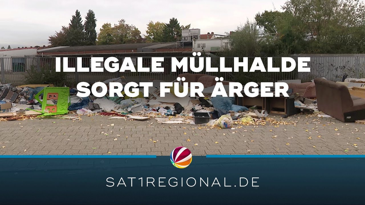 Ärger um illegale Müllhalde auf ehemaligem Firmengelände in Bremen