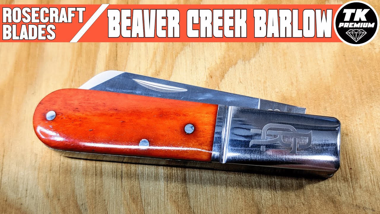 RoseCraft Blades Beaver Creek Barlow Pocket Knife RCT006 @BostonBladeReviews @SussexEDC