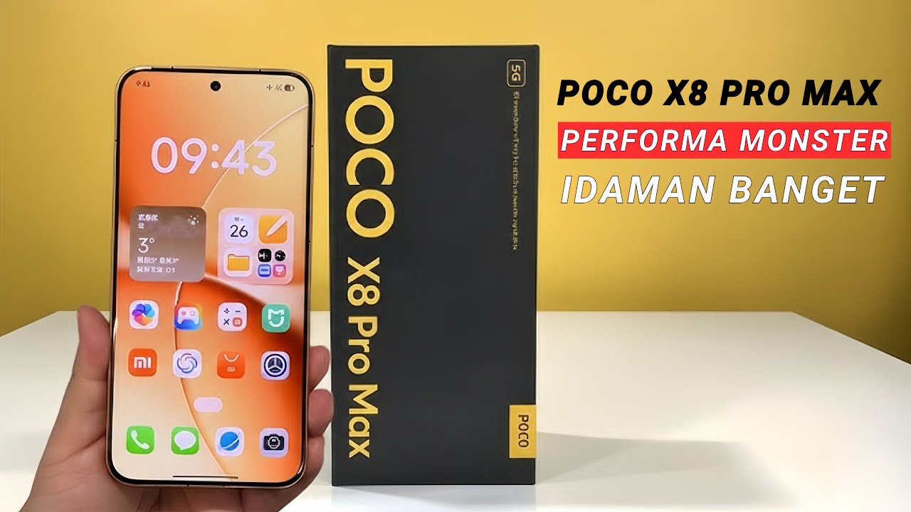 ASLI MENDING INI‼️ POCO X8 PRO MAX BAWA PERUBAHAN SIAP JADI IDAMAN