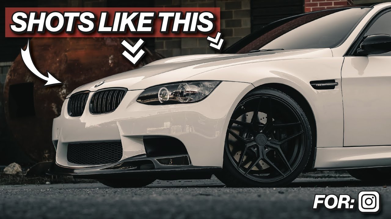 HOW I SHOOT MY CAR PHOTOS FOR INSTAGRAM - Car Photography Tips
