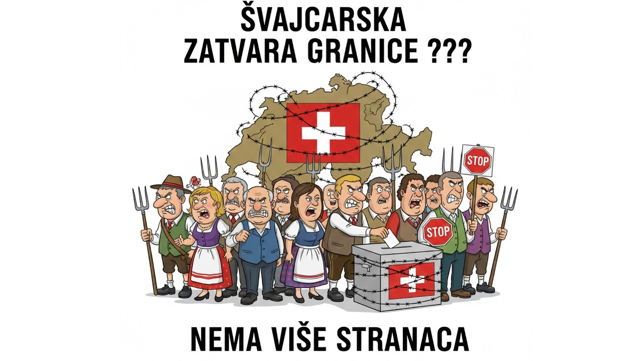 Da li ŠVAJCARSKA🇨🇭 zaista želi da ZATVORI svoje granice za STRANCE?