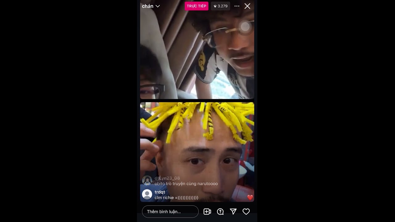 [Full] Obito live với Robber, Richie ồn hơn cái chợ. Robber kể về sự cố sân khấu, Richie như Naruto