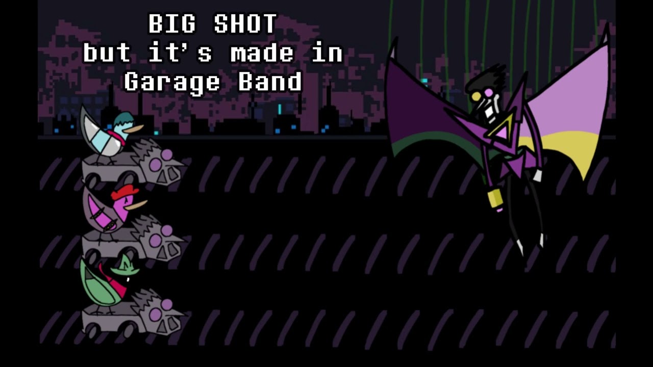 BIG SHOT but it's Made in Garage Band (Deltarune Cover)