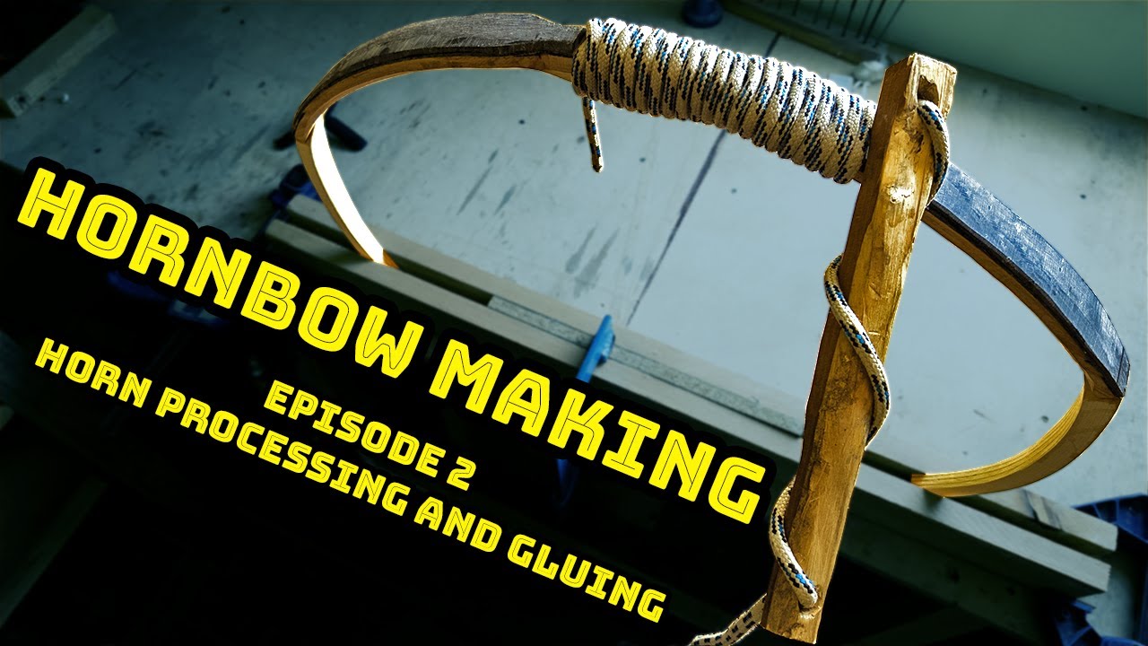 How to Make a Mongolian Hornbow – Episode 2: Horn processing and gluing
