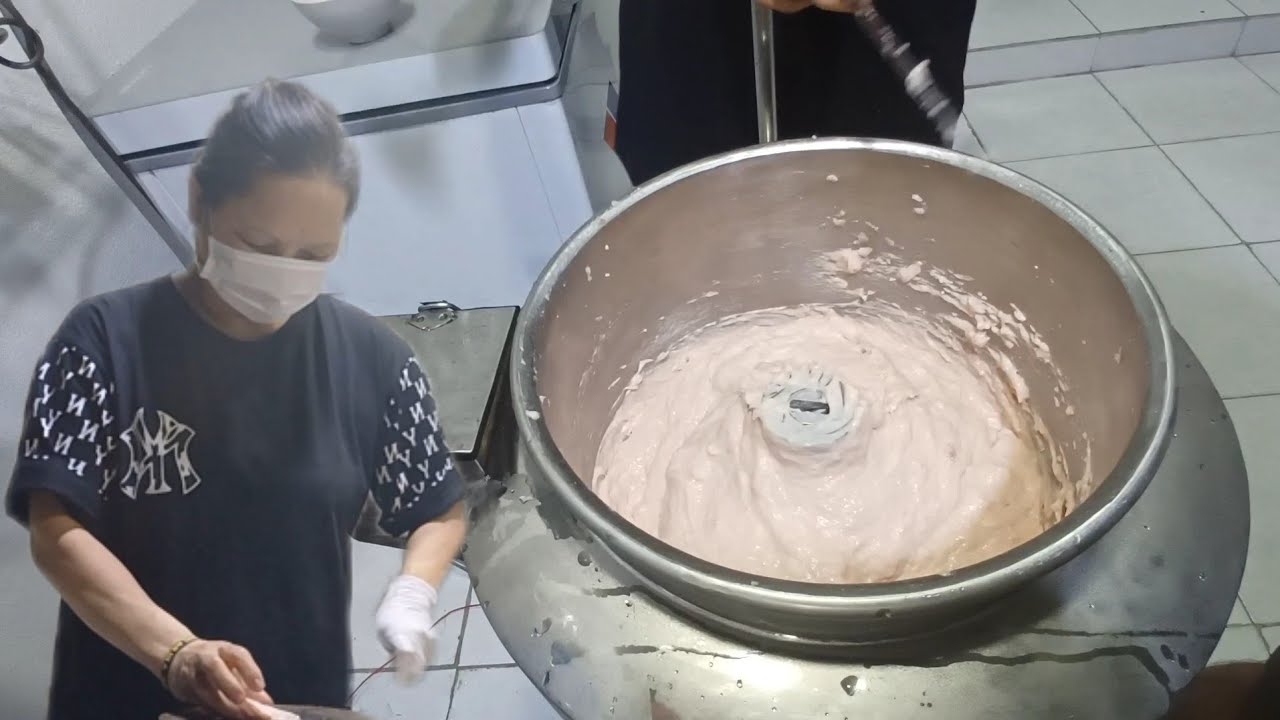 khác phục lỗi cho người mới học nghề làm giò lụa. chả lụa.[giò chả chả sạch thanh trà]