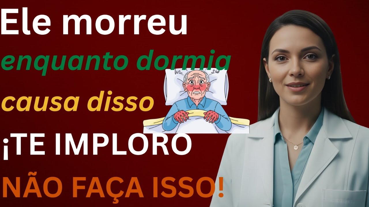 Médica Cardiologista Revela: 5 Erros que Podem te MATAR ao DORMIR | Dra. Luiza