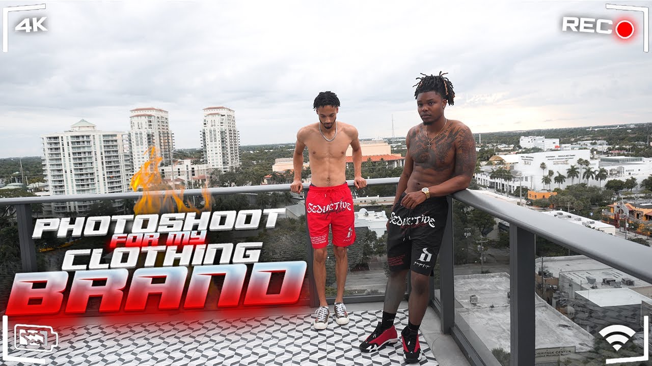 My First Photoshoot For My Clothing Brand! Vlog ft. 4kbosses @DG3_2k @Shiftykannan